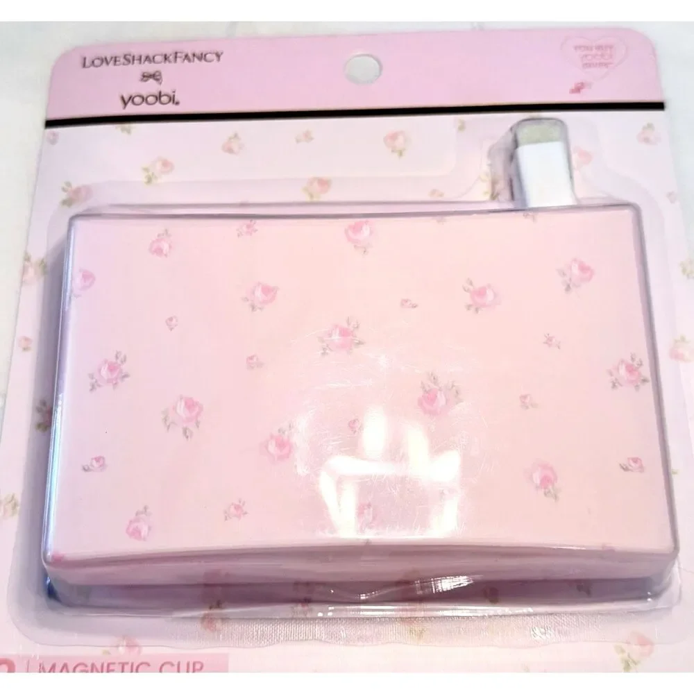NWT LoveShackFancy x Yoobi 3 Pc Locker Set Mirror Board Cup Marker